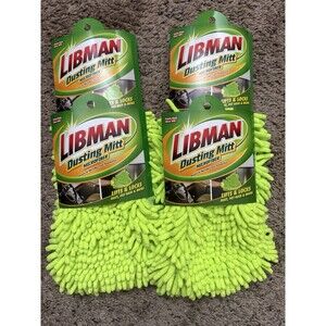 [Lot of 4] Libman Microfiber Dusting Mitt
